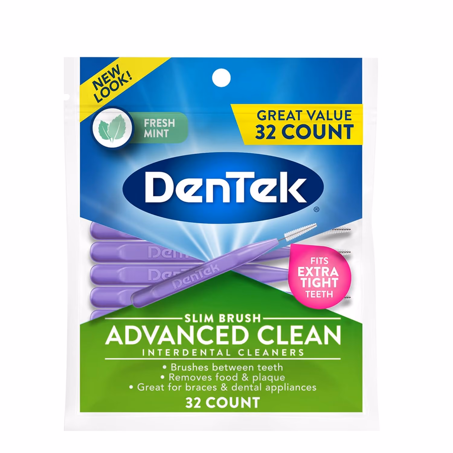 DenTek Slim Brush for advanced clean