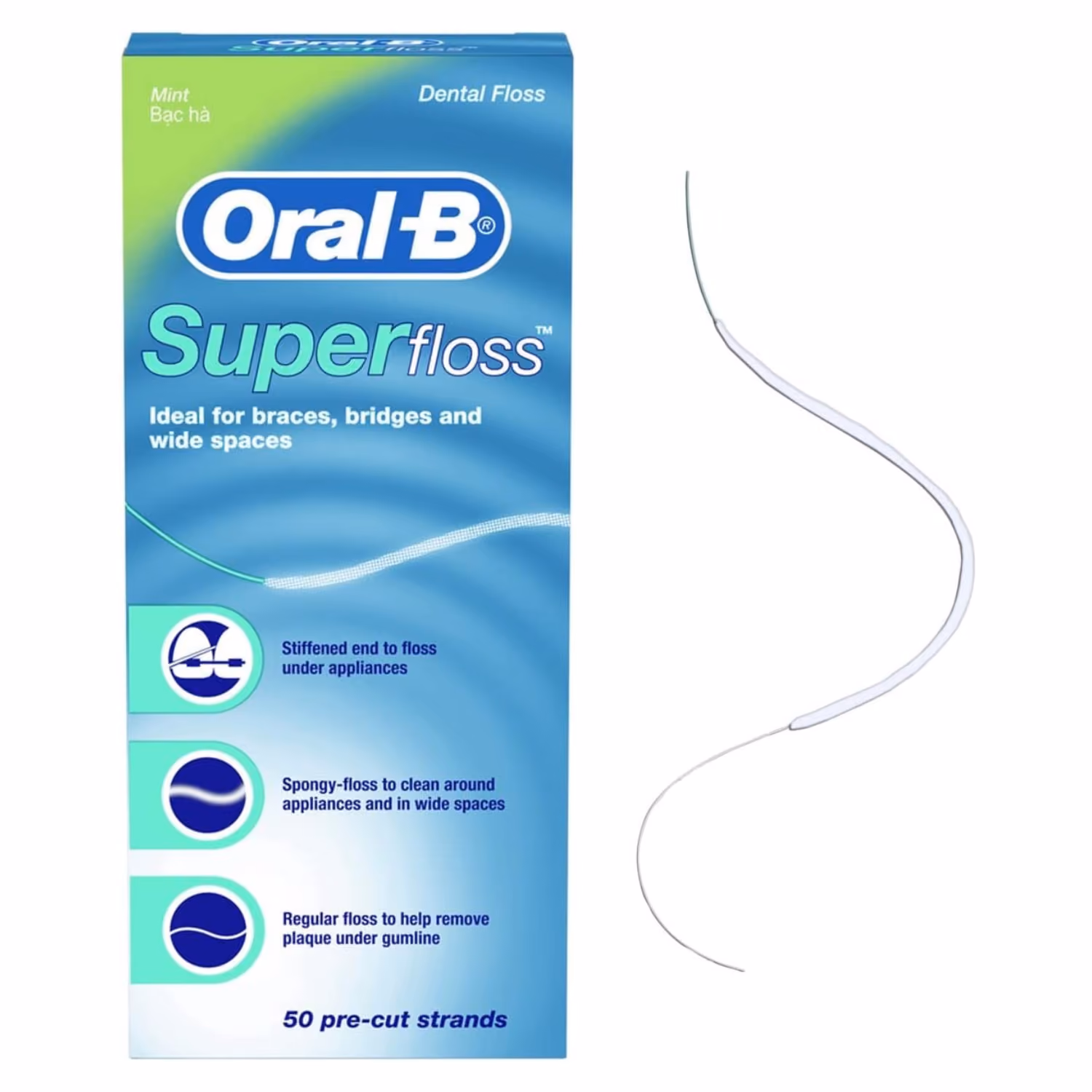 Oral-B Super Floss super strands mint