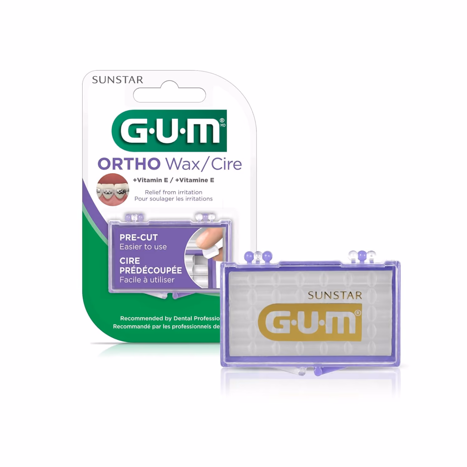 GUM orthodontic wax for braces