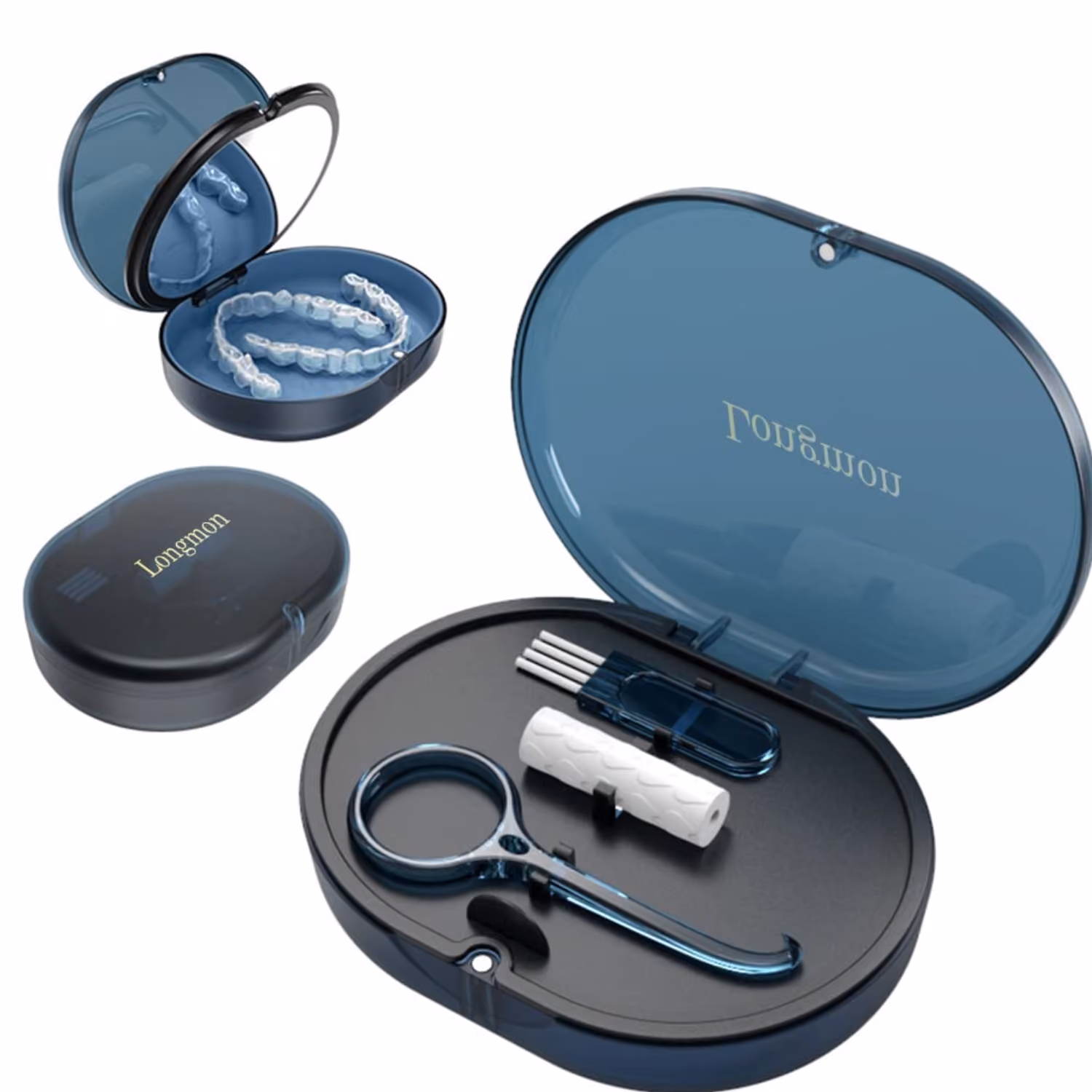 Double layer retainer case with tools