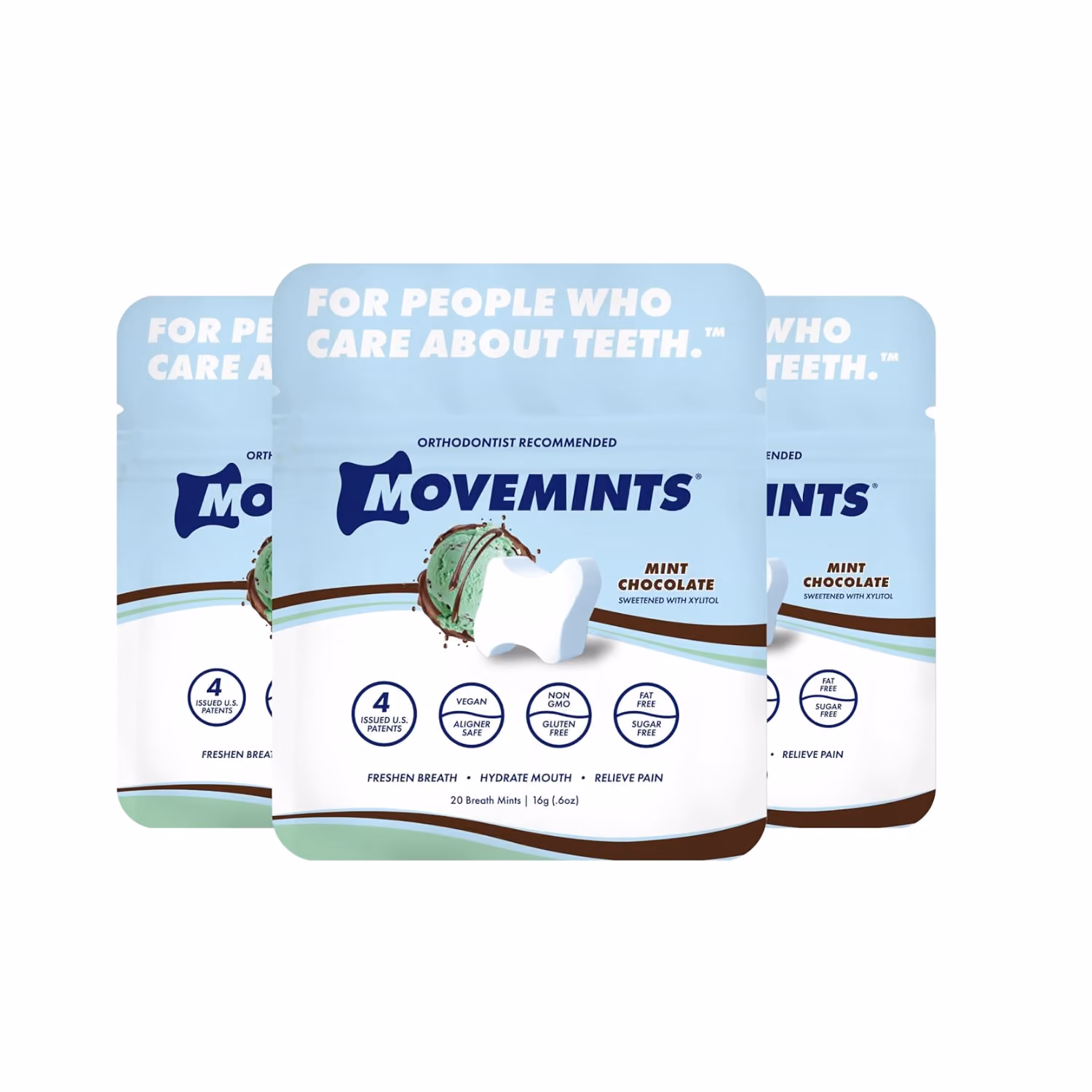 Movemints clear aligner mints