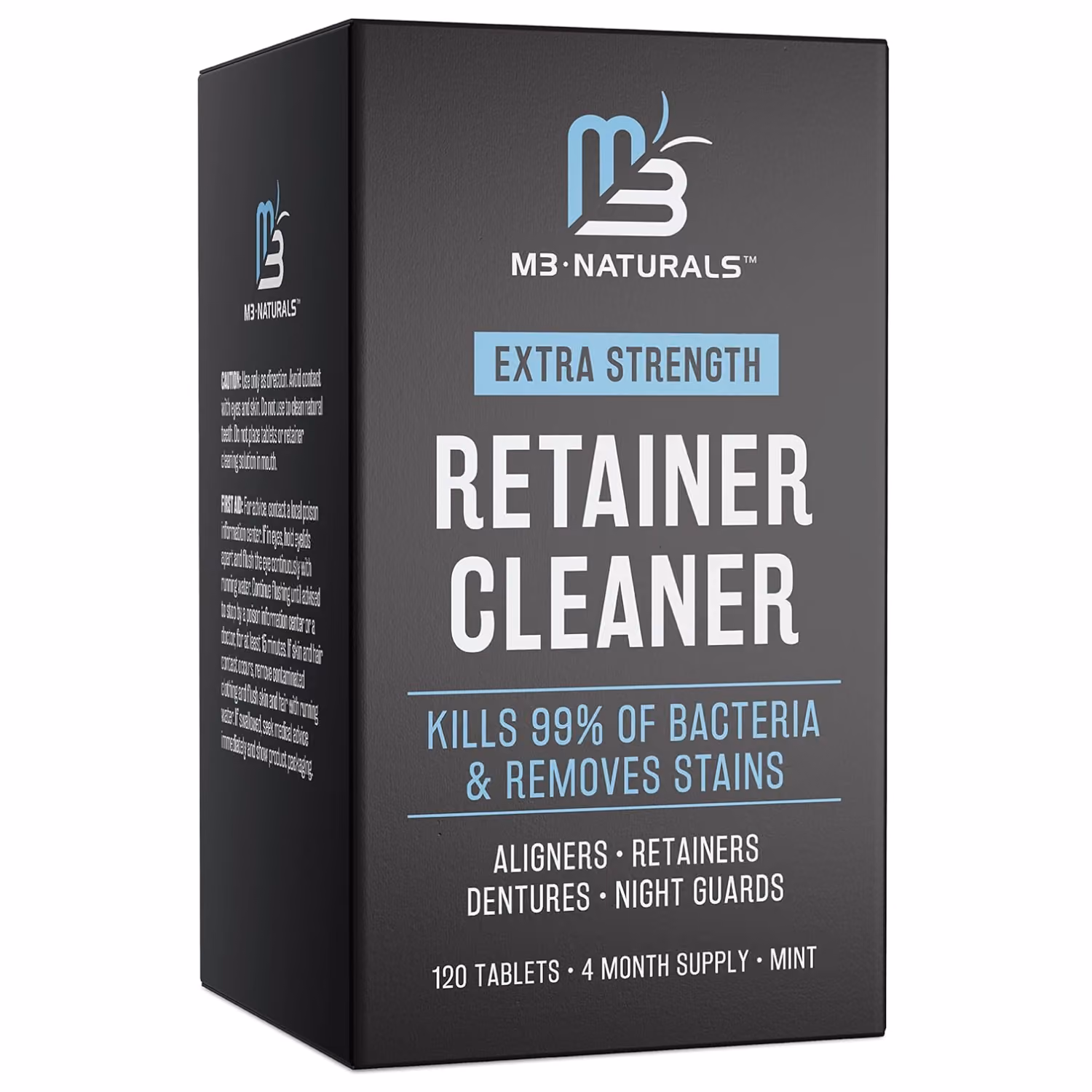 Retainer cleanser tablets