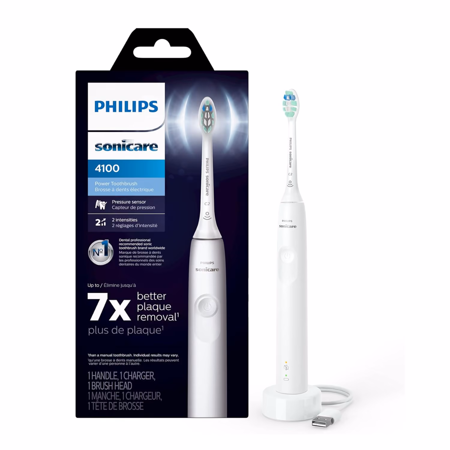 Philips Sonicare 4100 rechargeable electric toothbrush