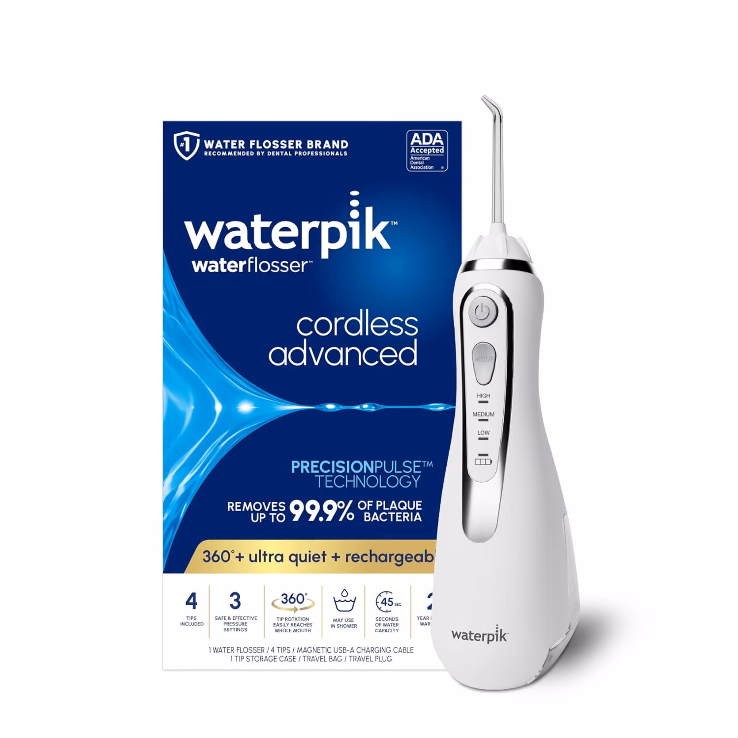 Waterpik Cordless Advanced 2.0 water flosser