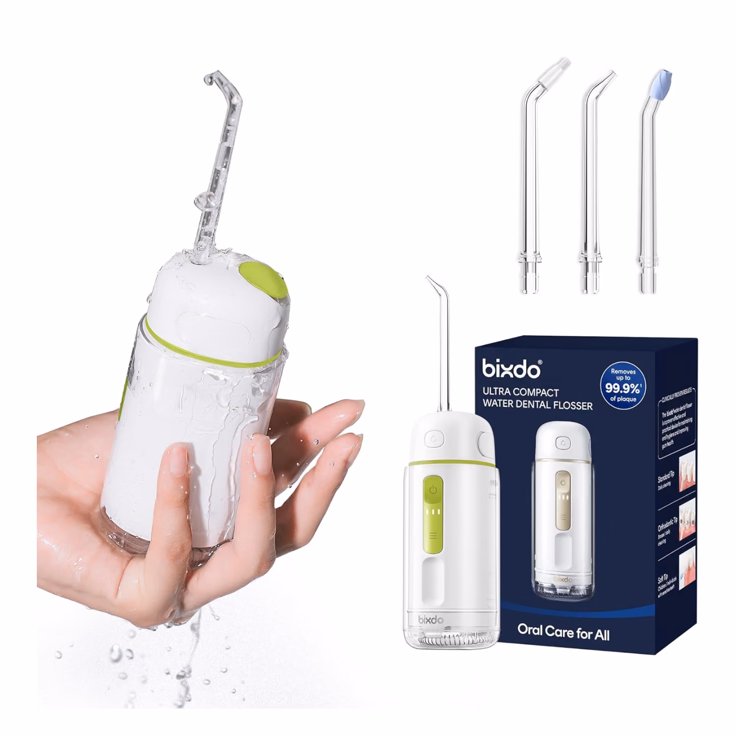 Portable mini water flosser for travel