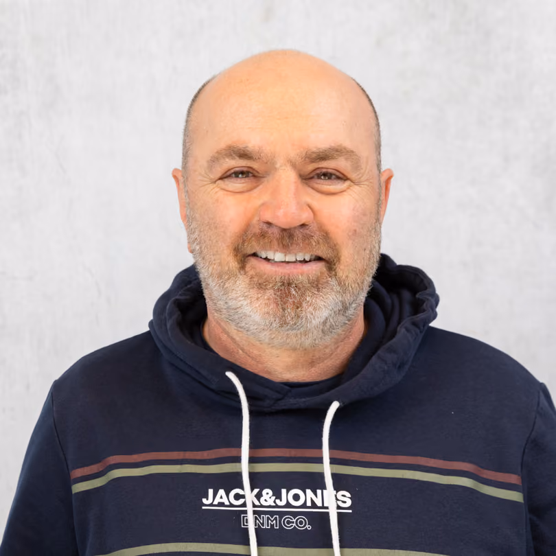 Portrait von Thomas Kannamüller, Mitarbeiter im Gebäudemanagement bei GARHAMMER