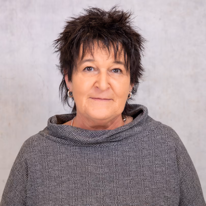 Portrait von Jutta Jakob, Mitarbeiterin im Blumencafé bei GARHAMMER