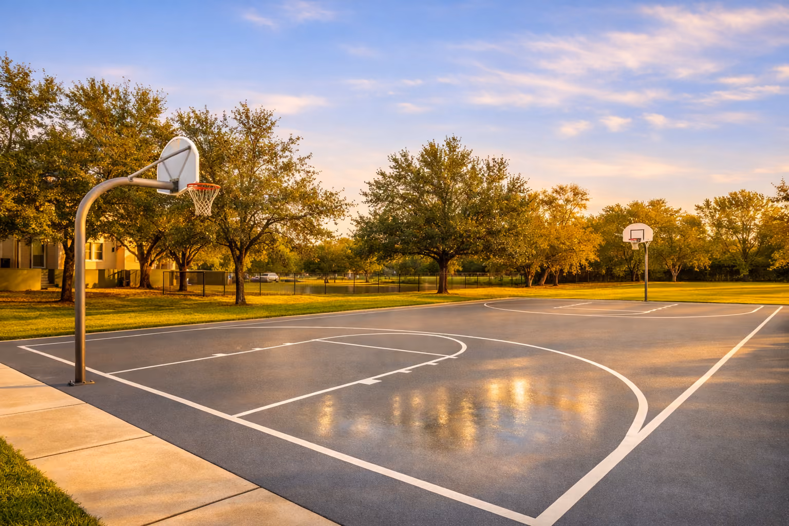 Basketball court