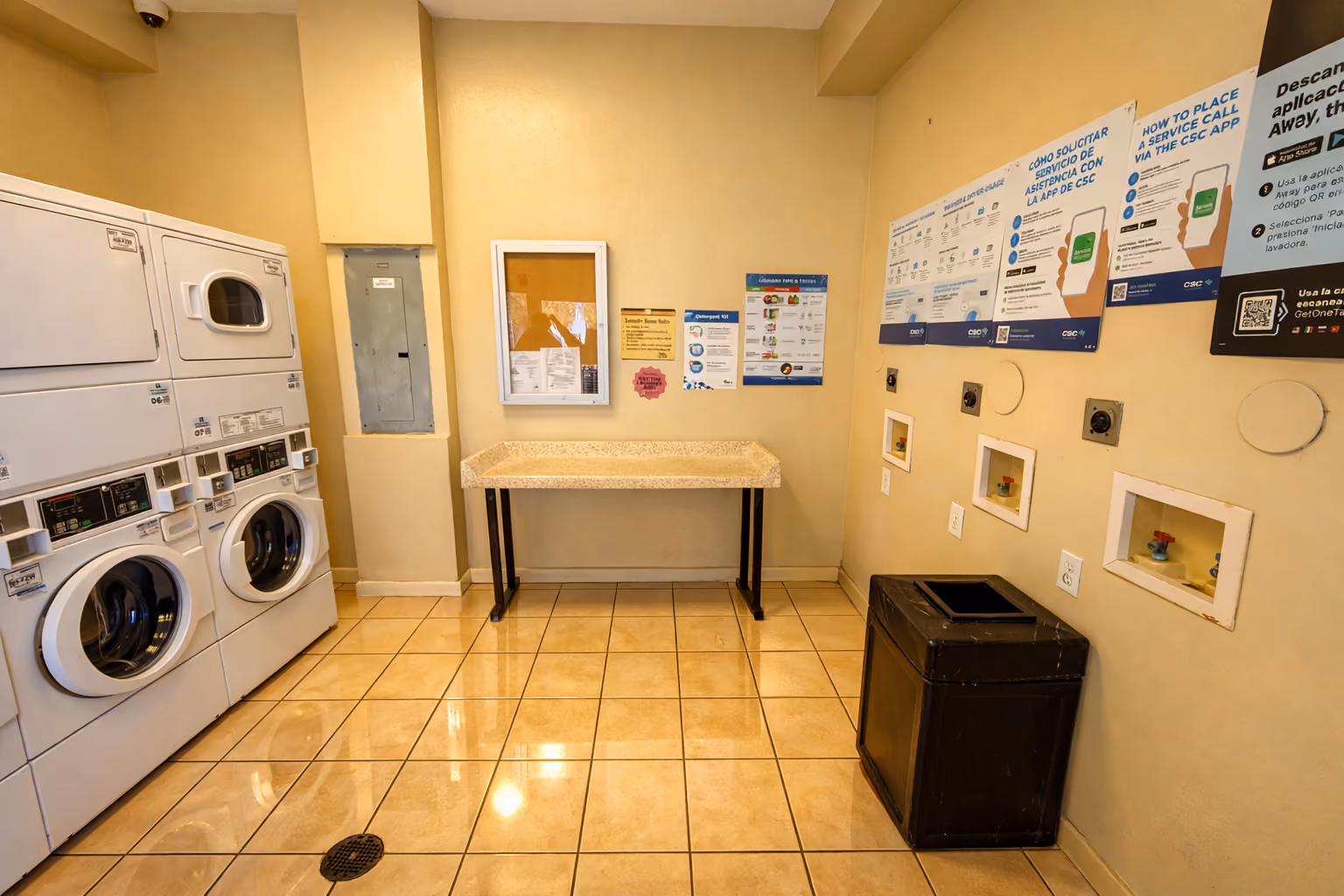 Laundry center