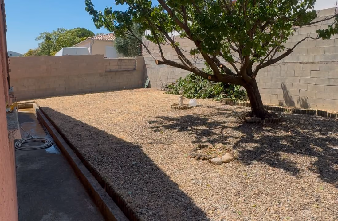 Remise en état d'un jardin après intervention à Murviel-les-Béziers