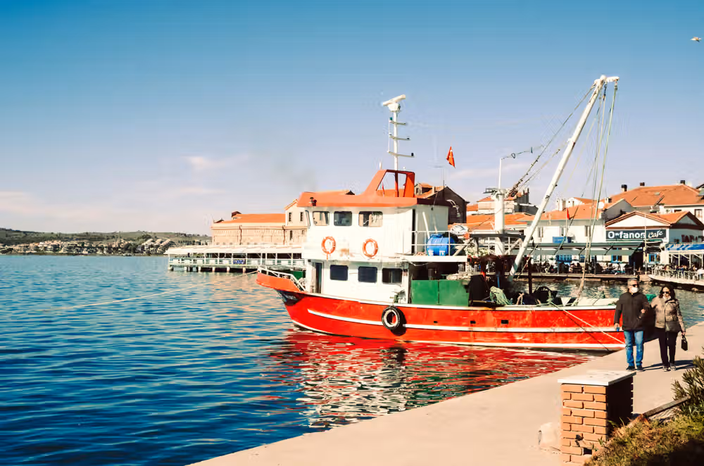 The harbour on Cunda Island, Ayvalık