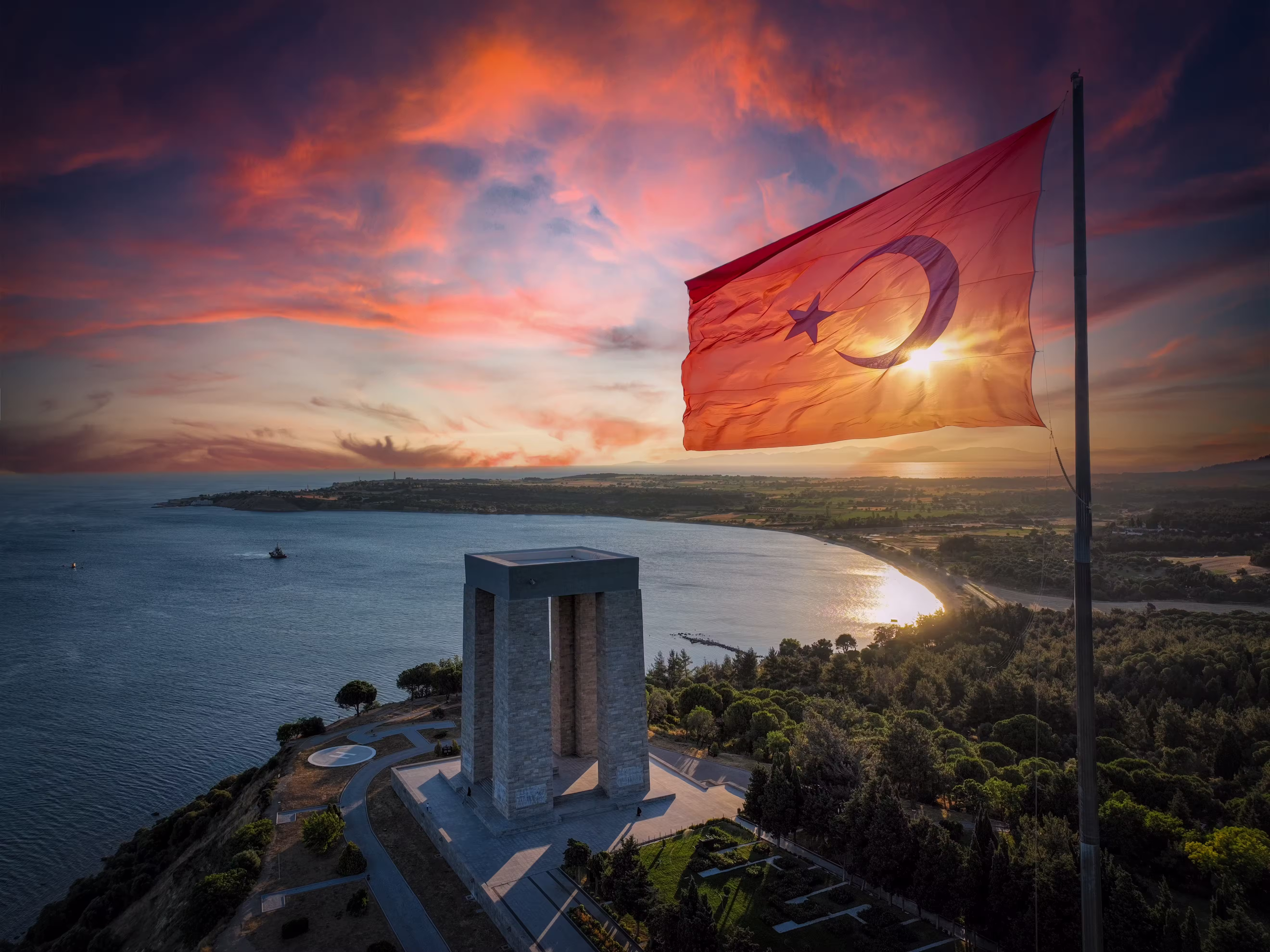 Gallipoli Peninsula on the Dardanelles