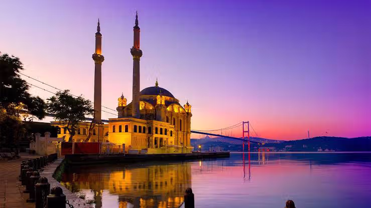 The Bosphorus strait in Istanbul
