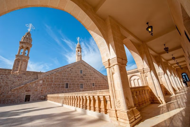 Mor Gabriel Monastery in Tur Abdin