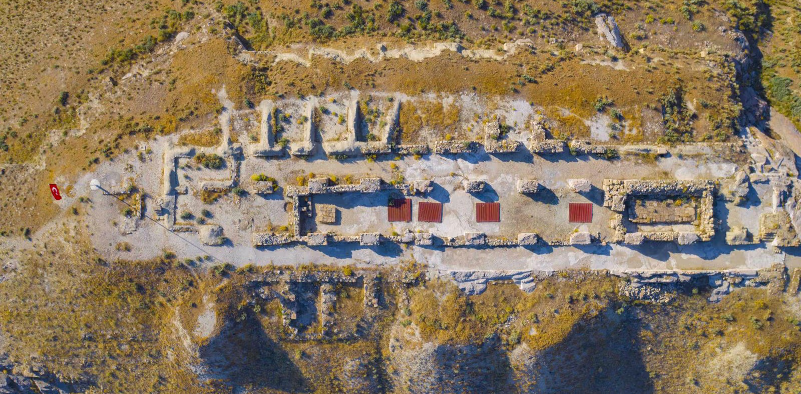 Ruins of Çavuştepe Castle near Van