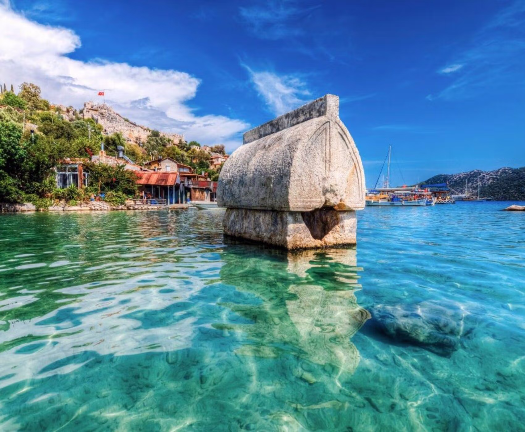 Ancient ruins on the Turquoise Coast