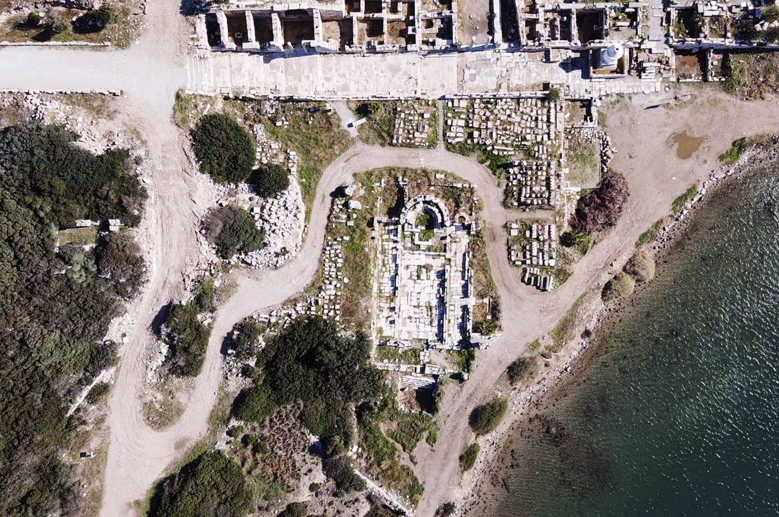 Ruins of the ancient city of Knidos