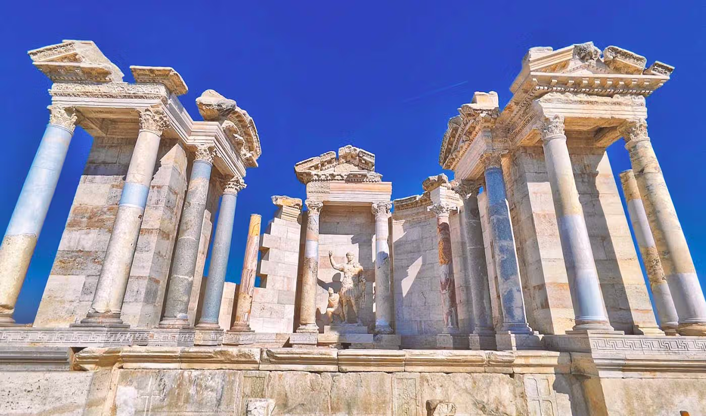 Ruins of ancient Laodicea near Pamukkale