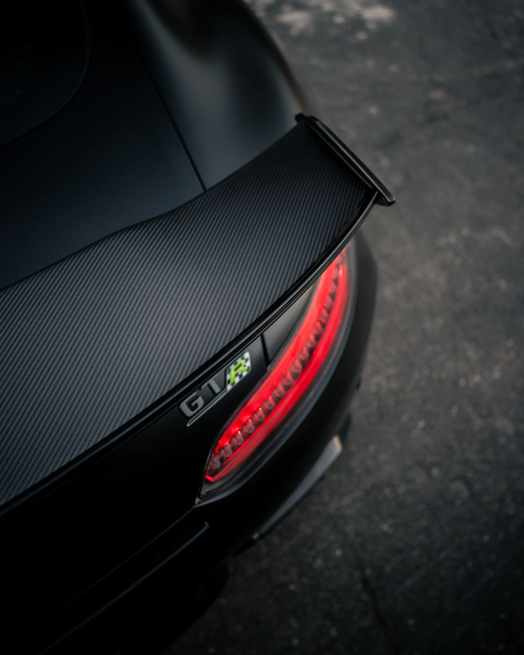 Full color change vinyl wrap on a sports car by ONEighty