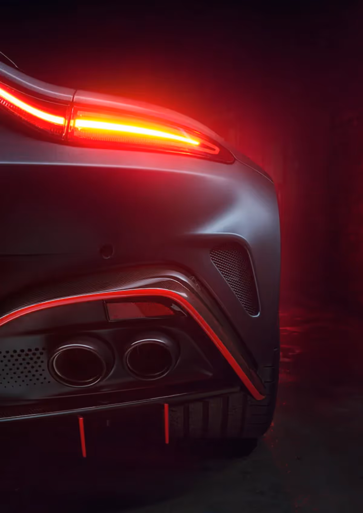 Aston Martin rear tallight