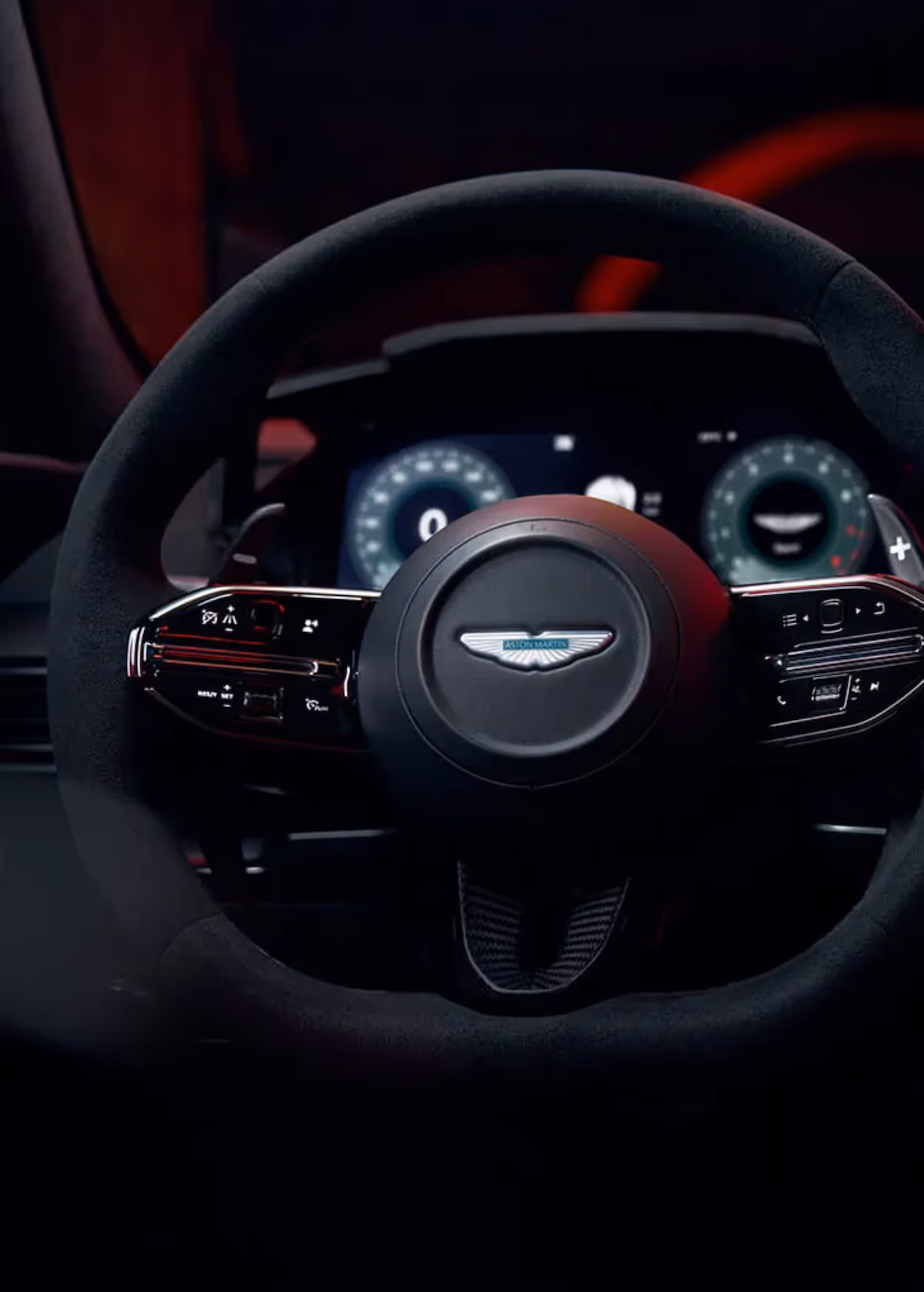 Aston Martin vehicle interior