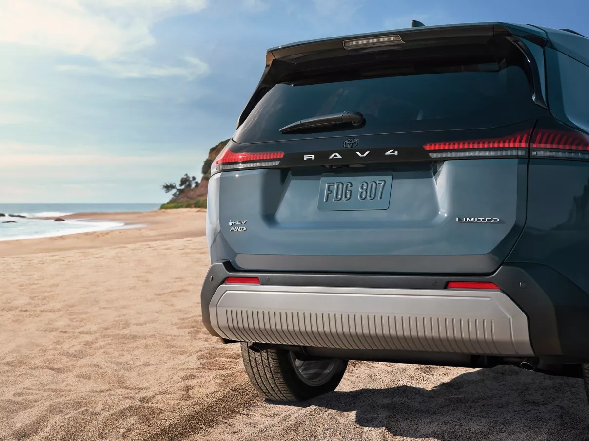 Toyota vehicle rear