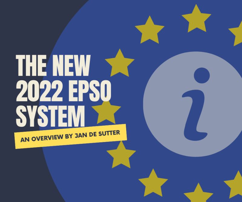 The New 2022 EPSO System - by Jan de Sutter