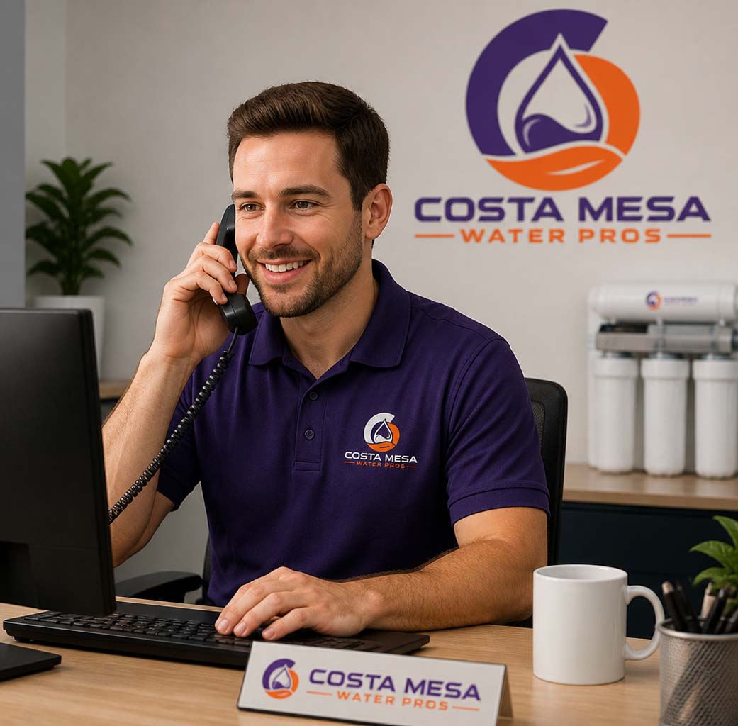 Costa Mesa Water Pros technician