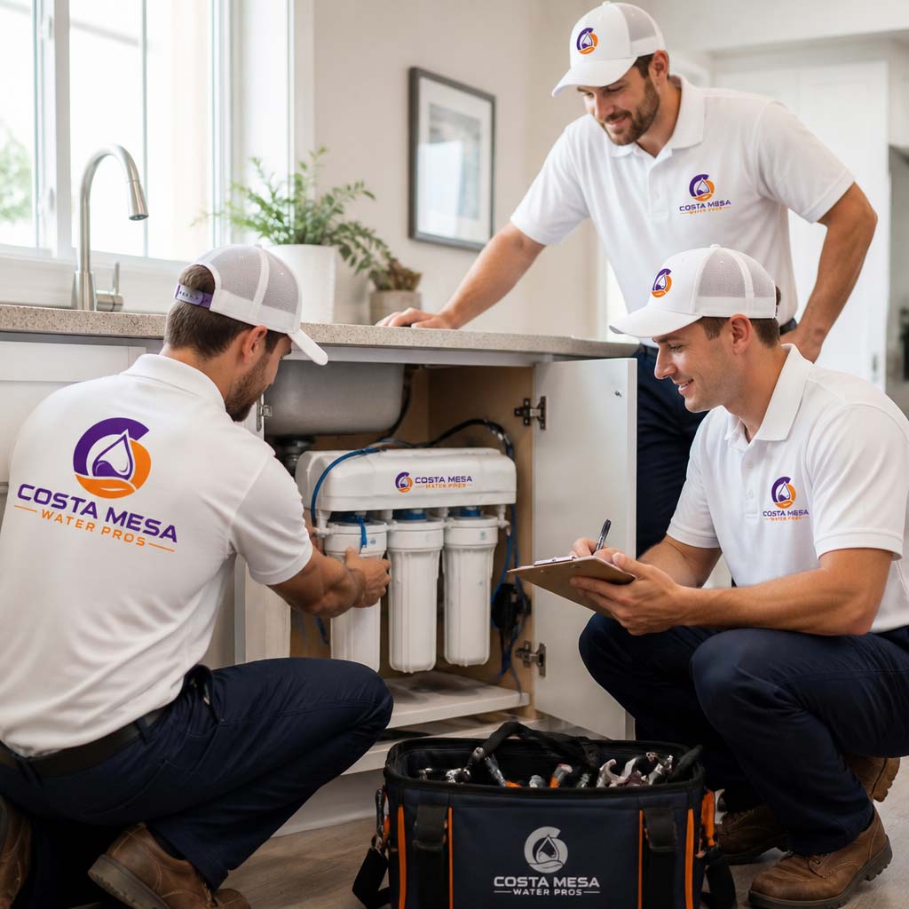 Water filtration in Costa Mesa