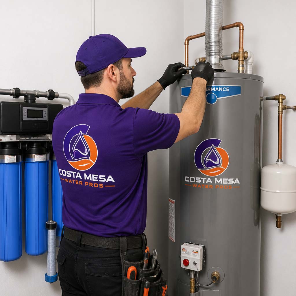 Scale prevention and water heater protection in Costa Mesa