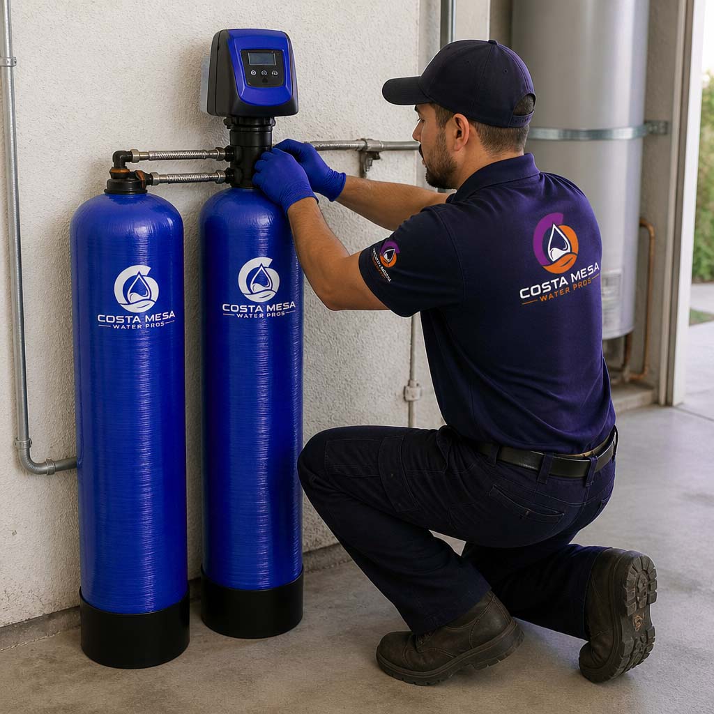 Iron and sulfur removal in Costa Mesa