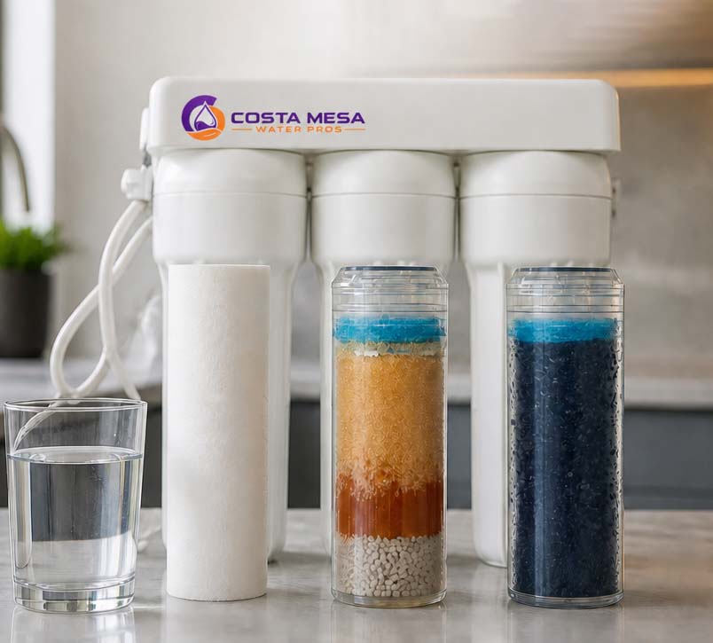 Sediment filtration in Costa Mesa