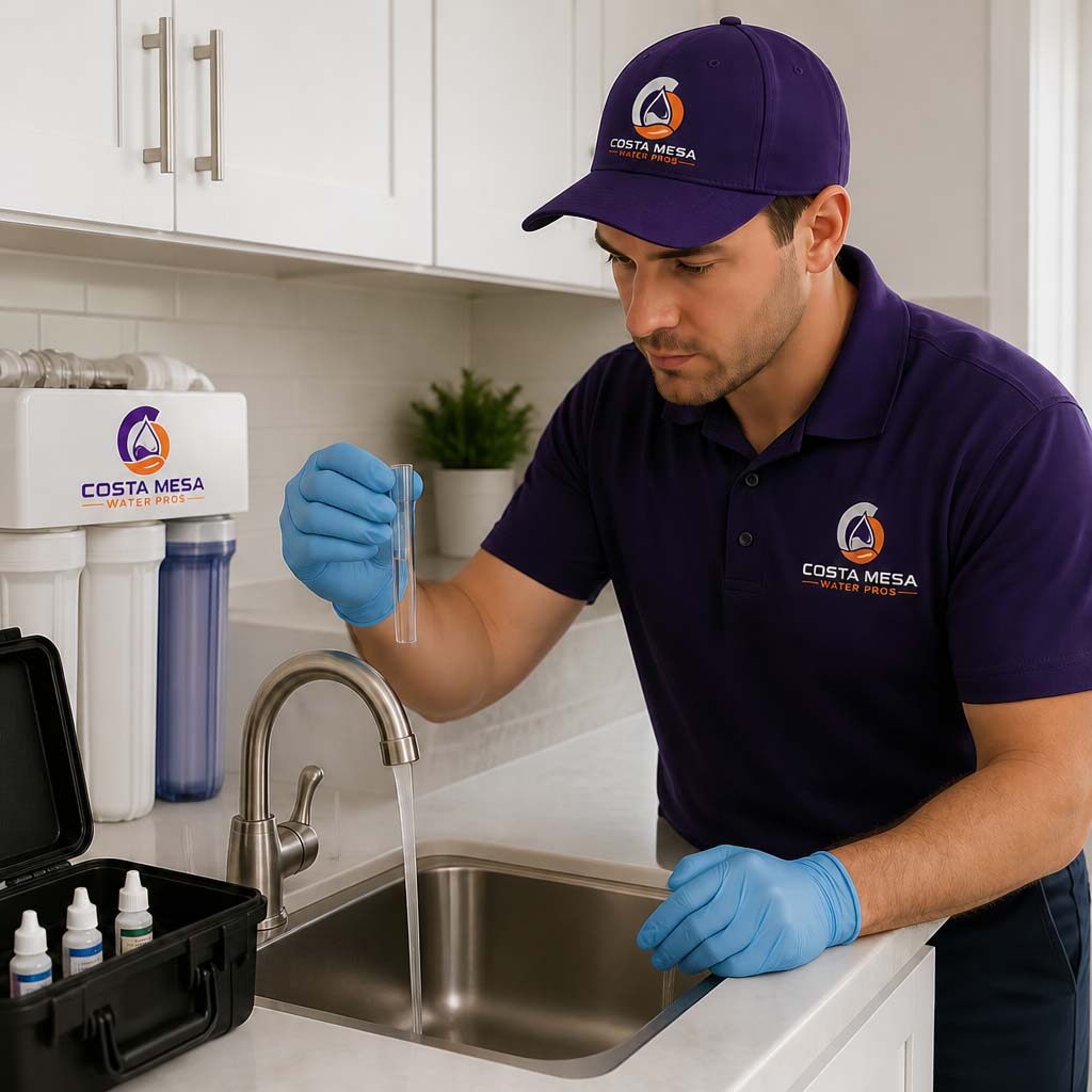 Water testing and analysis in Costa Mesa