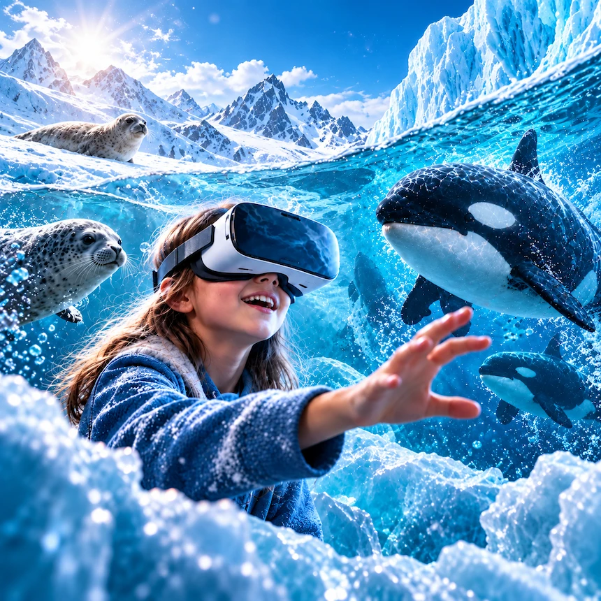 VR Experience: A frozen World