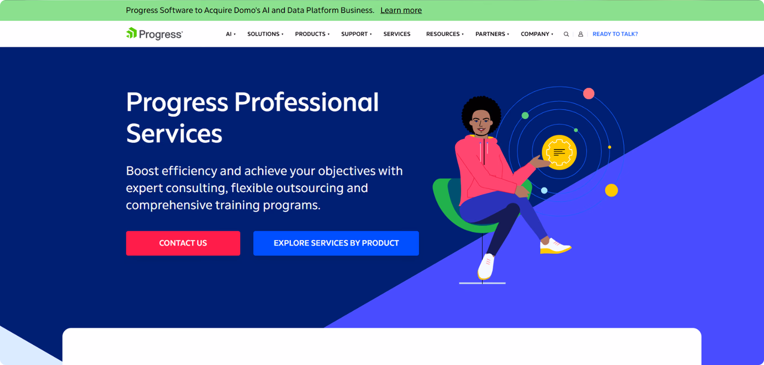 Progress Software Enterprise Website