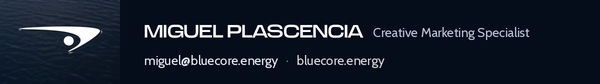 Miguel Plascencia email signature