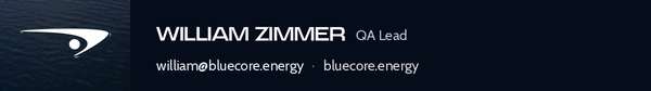 William Zimmer email signature