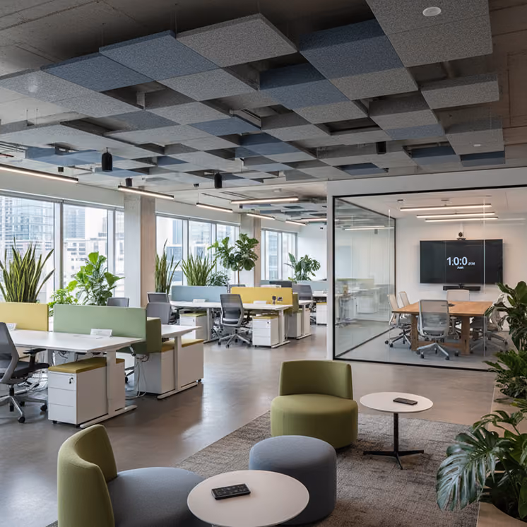 Office fit-out delivered by IMA Solutions