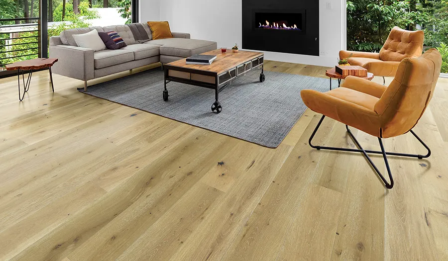 Palladio Whiskey French White Oak room scene.