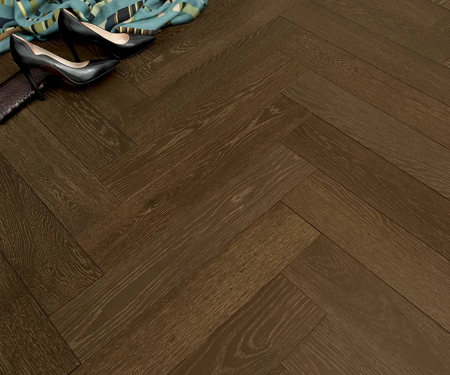 Artisano Duoro Parquet installed room scene.