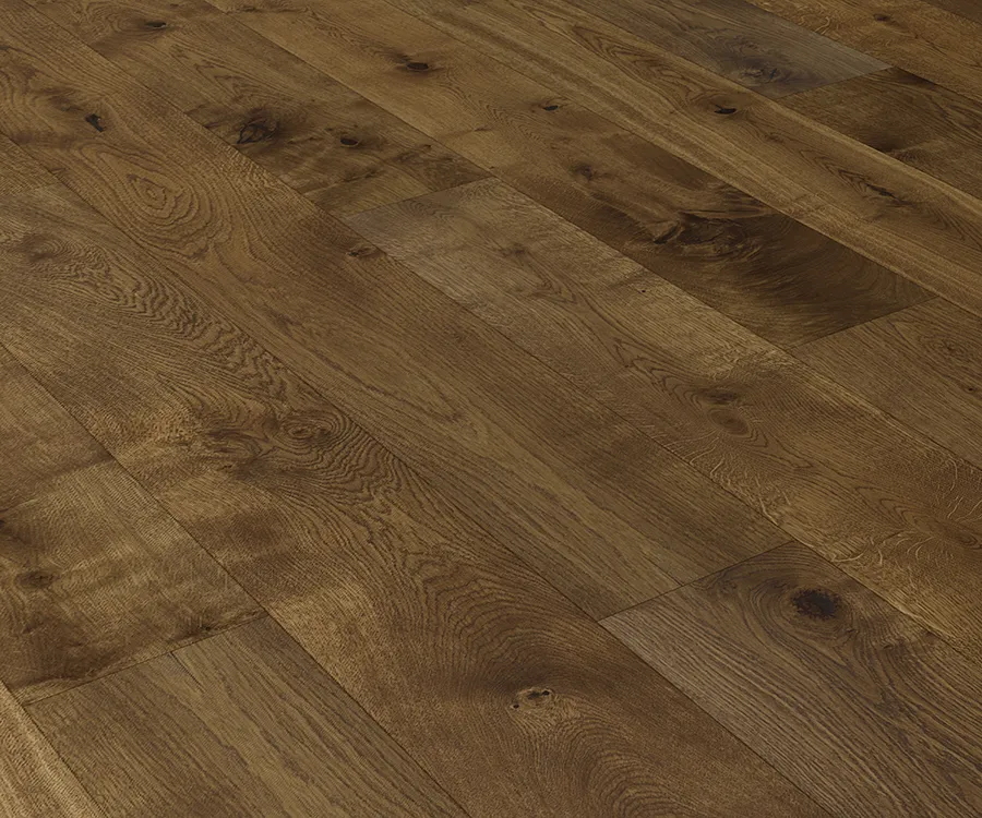 Palladio Garonne French White Oak installed room scene.