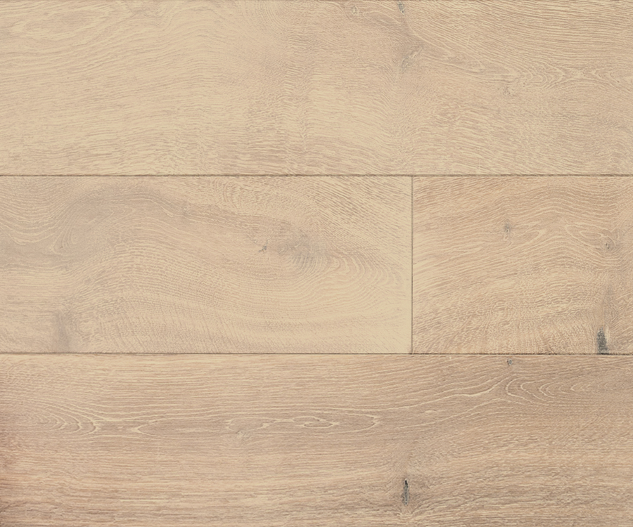 Valaire Champagne French White Oak plank swatch.