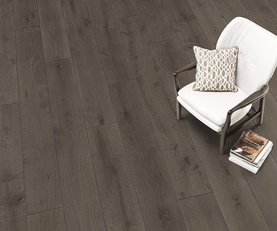 Symphony Baroque French White Oak installed room scene.