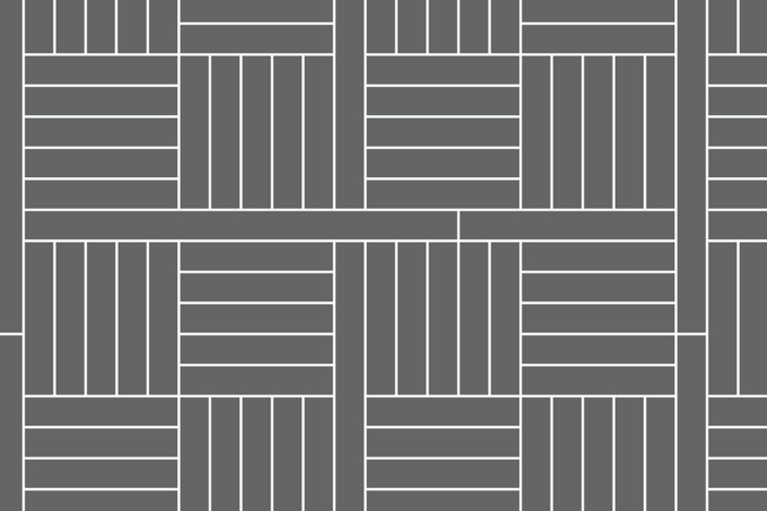 Available wood flooring pattern diagram.