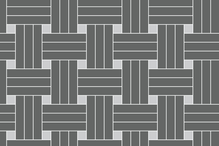 Available wood flooring pattern diagram.