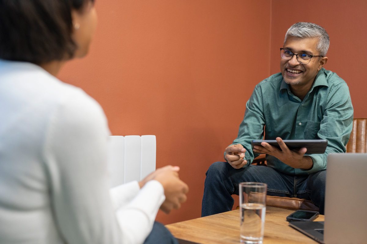 Business people in a meeting