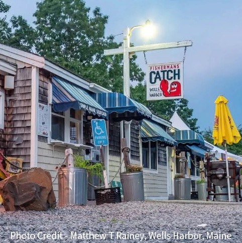 Fishermans Catch lobster shack in Wells, Maine