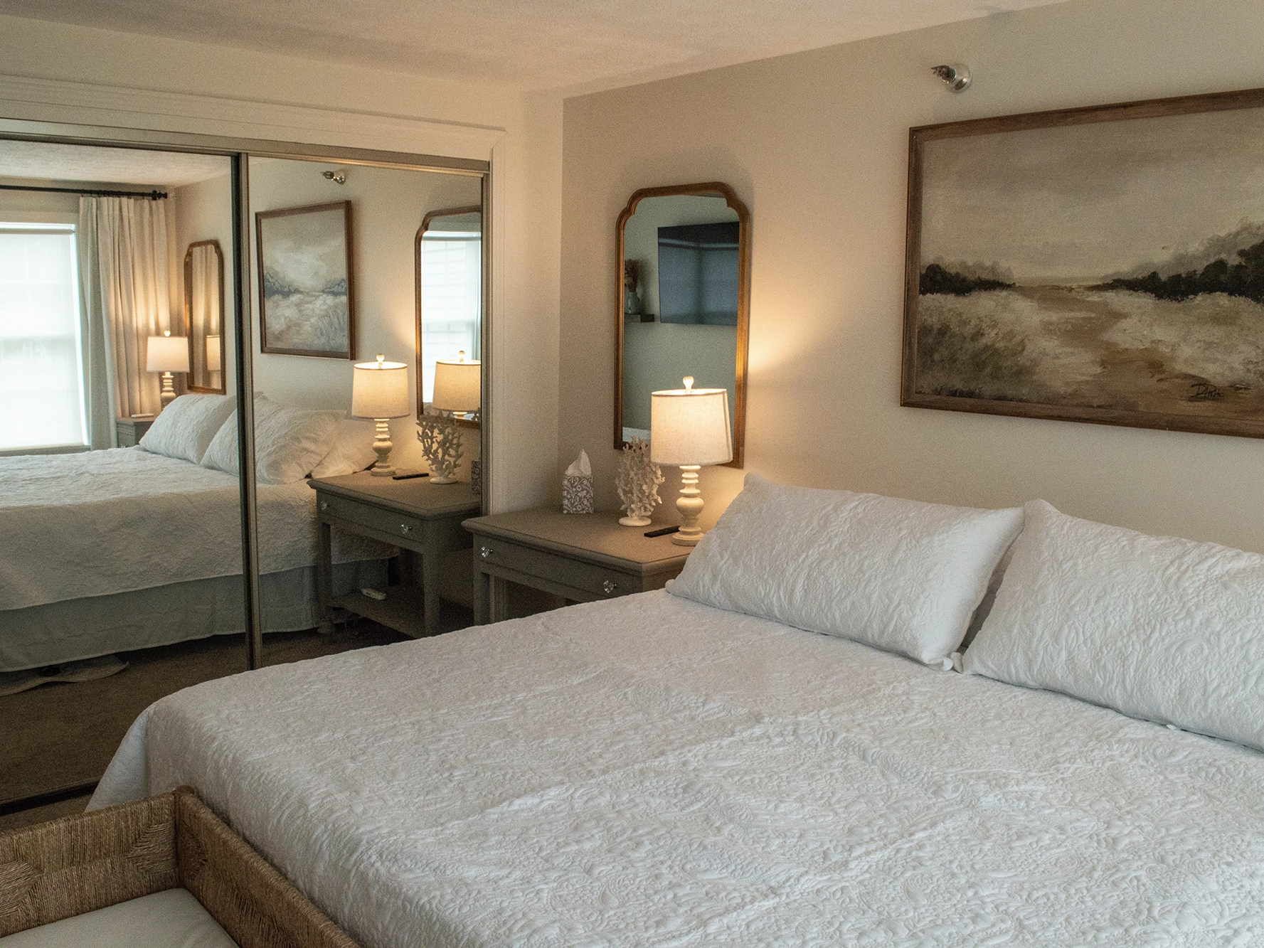 Bedroom at The Salt Marsh Retreat