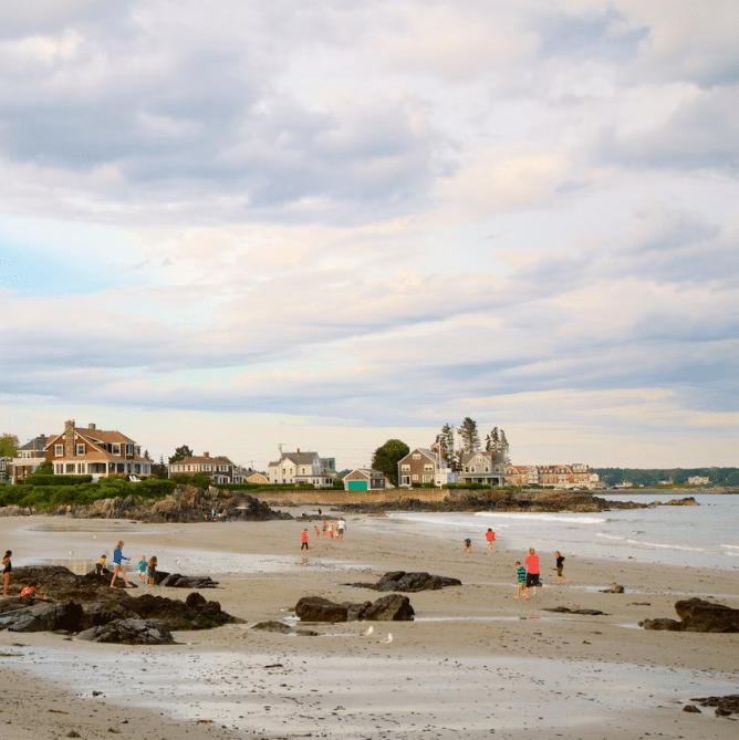 Gooch's Beach in Kennebunk, Maine