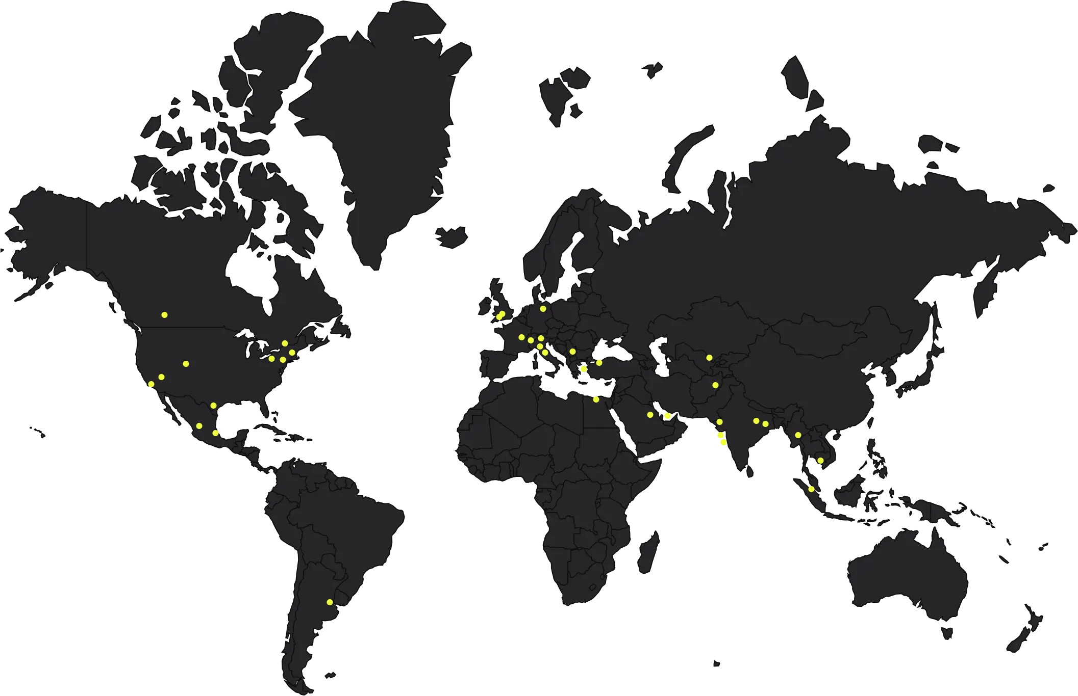 Map With Dots